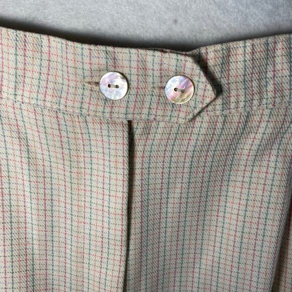 TAIL Vintage 80s Pastel Plaid Women’s Shorts size 14 - Picture 2 of 8